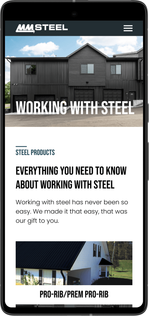 MMSteel Header Img